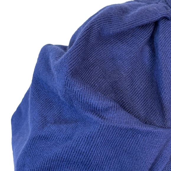 🎁 Karen Millen Bold Blue Cardigan Puff Sleeve Sweater - Picture 4 of 6